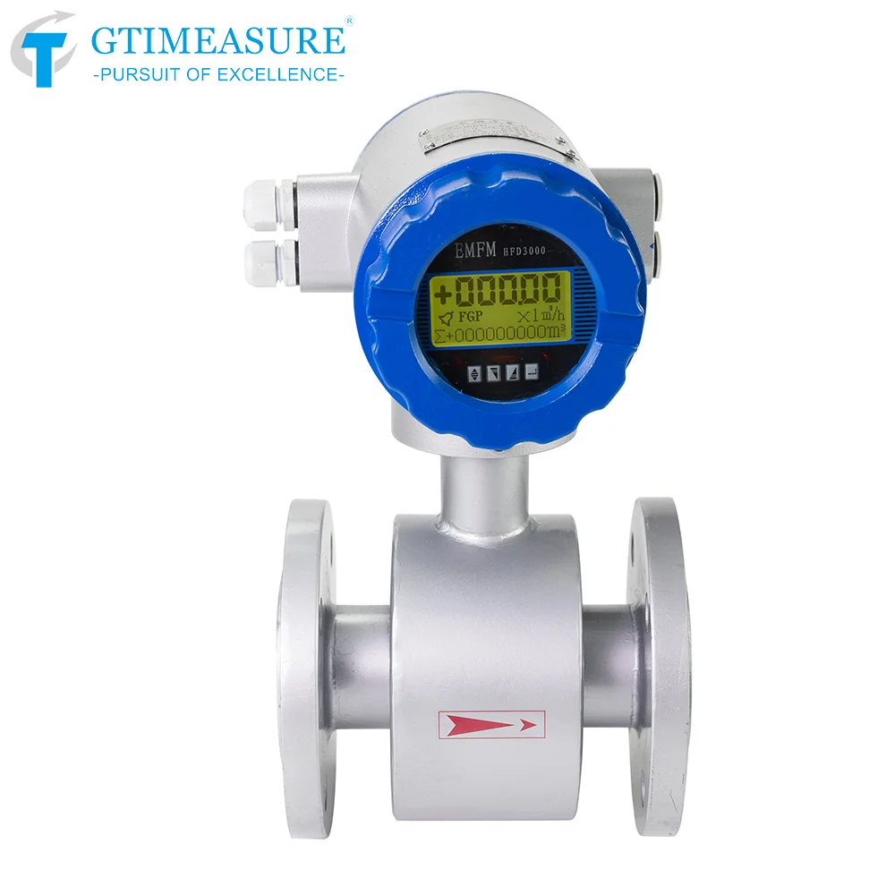 Цифровой электромагнитный расходомер датчик расхода сточных вод импульс 4 20 мА