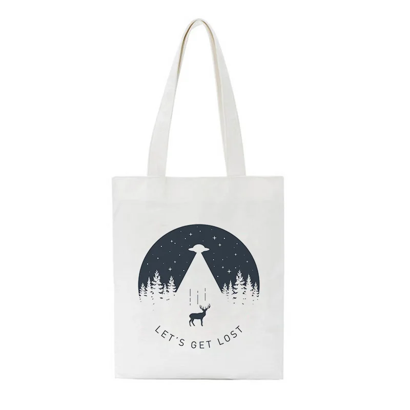 

Hot Air Balloon Whale Cute Print Shoulder Bags Star Harajuku Shopping Bag Large Capacity Street Shoot Handbag Women Bag Wallet
