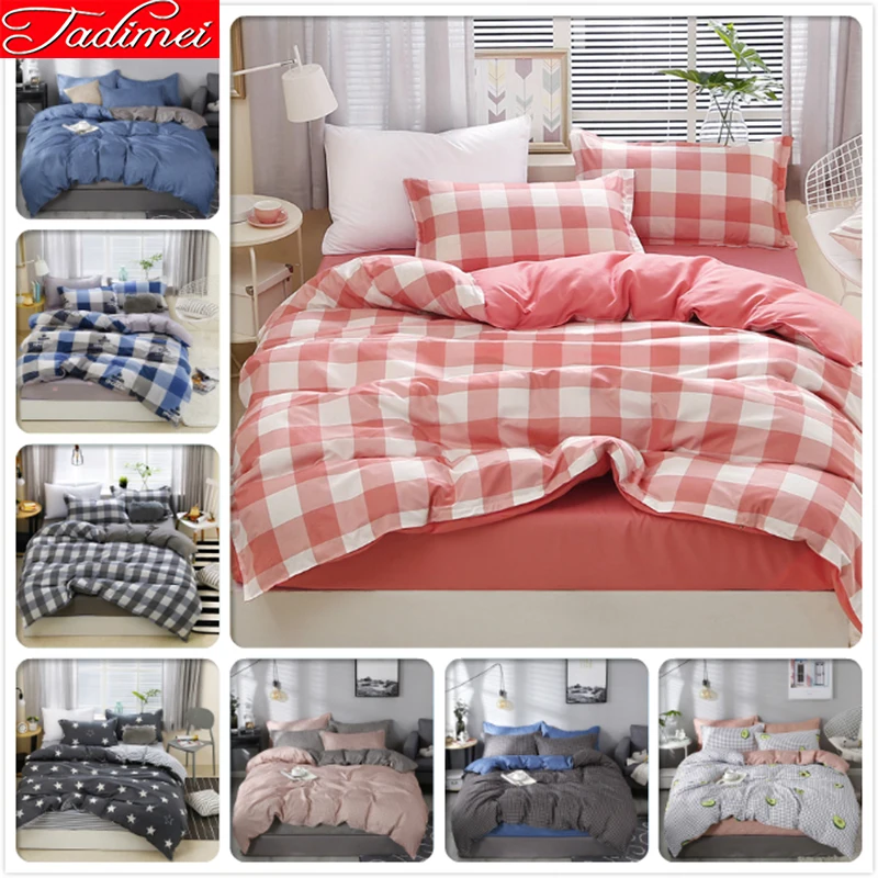 Розовый плед пододеяльник простынь и наволочки) Постельное белье для взрослых