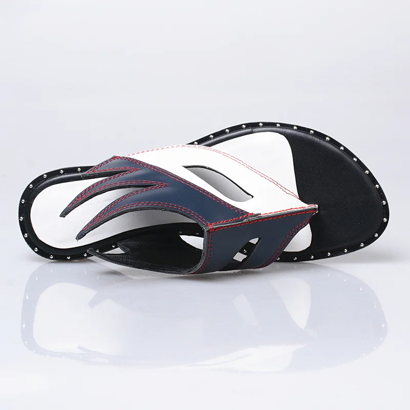 Prova Perfetto модные новые шлепанцы на низком каблуке популярный стиль смешанные