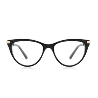 lanssy acetate women eyeglasses frame myopia prescription transparent stylish cat eye glasses frame 2021 new arrival for women
