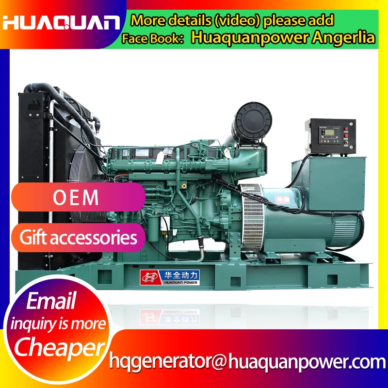 

Low Fuel Consumption Chinese Made 440v 60hz Generator 450kw