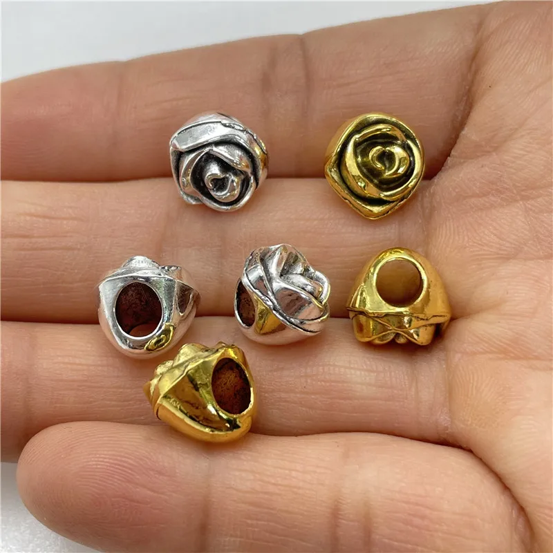 10 шт. Очаровательная популярная перфорированная Роза ручная работа кожаная