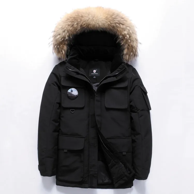 Camouflage Winter Duck Down Parkas Men Casual Outwear Down Jackets Male Thick Down Coat Fashion Snow Puffer Jacket JK-9588