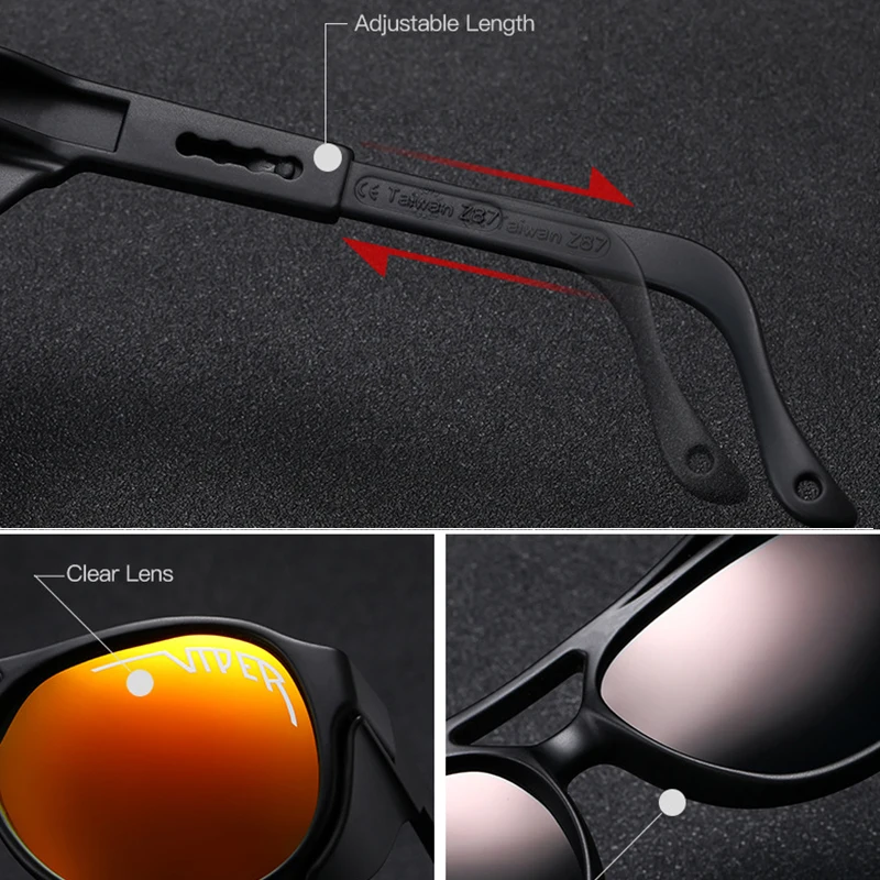 Очки-авиаторы велосипедные поляризационные UV400 в футляре | Спорт и развлечения