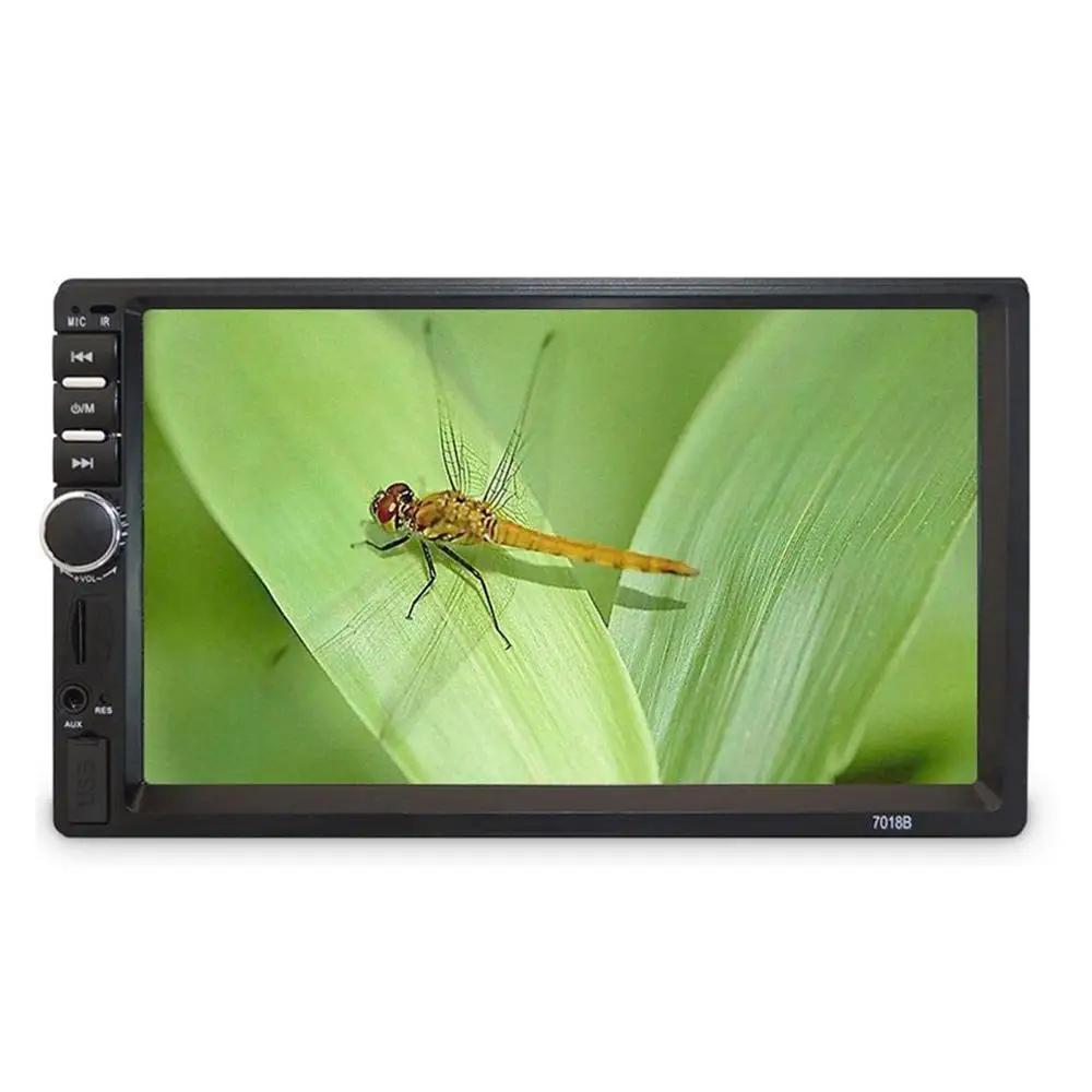 

Low Price 7 Inch Double 7018B 2 DIN Car FM Stereo Radio MP5 Player TouchScreen Multimedia player MP5 Player USB FM