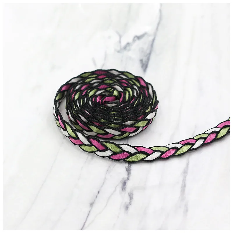1m Colorful Gold Lace Ribbon Braid Trims with Curtain Clothing Home Accessories DIY 0.8/ 1.1/ 1.5cm | Дом и сад