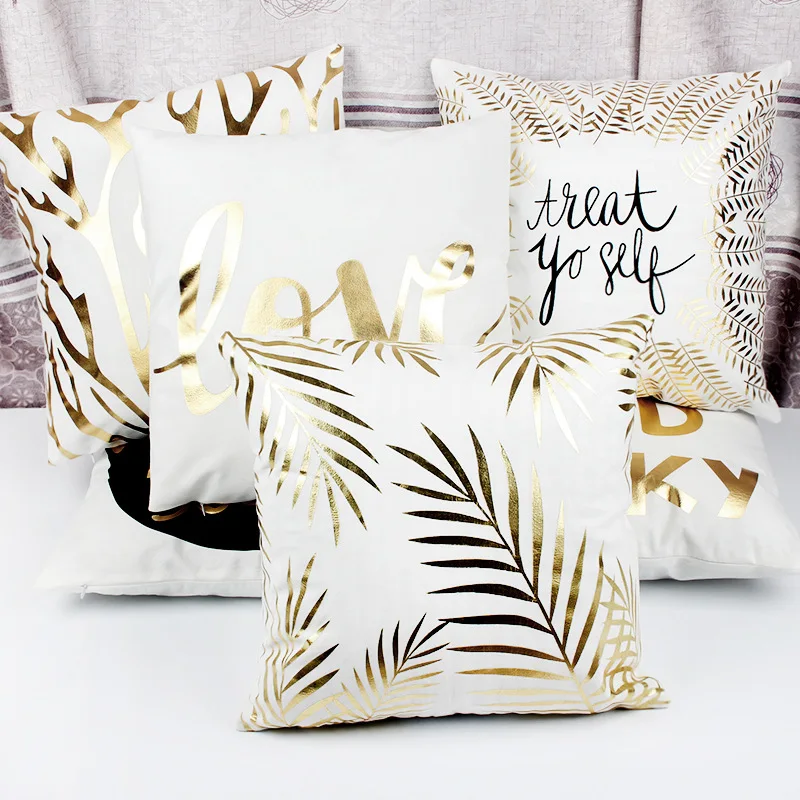 

Brief Marble Sofa Cushion Cover Pillow Case Printing Pillow Pillowcase Throw Pillow Cover Home Bed Decor Pillowcover