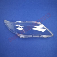 for toyota camry european and american version transparent headlight glass shell lamp shade headlamp lens cover 2006 2008