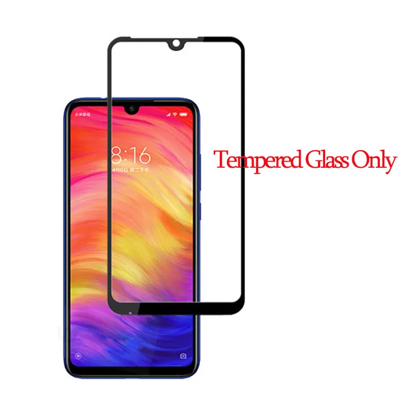 Tempered Glass Only Мягкий задний протектор экрана для Xiaomi Redmi Note 7 3D пленка из углеродного волокна Redmi Note 7 задняя крышка пленка стекло редми ноут 7 redmi note 7 наклейка - Цвет: Tempered Glass Only