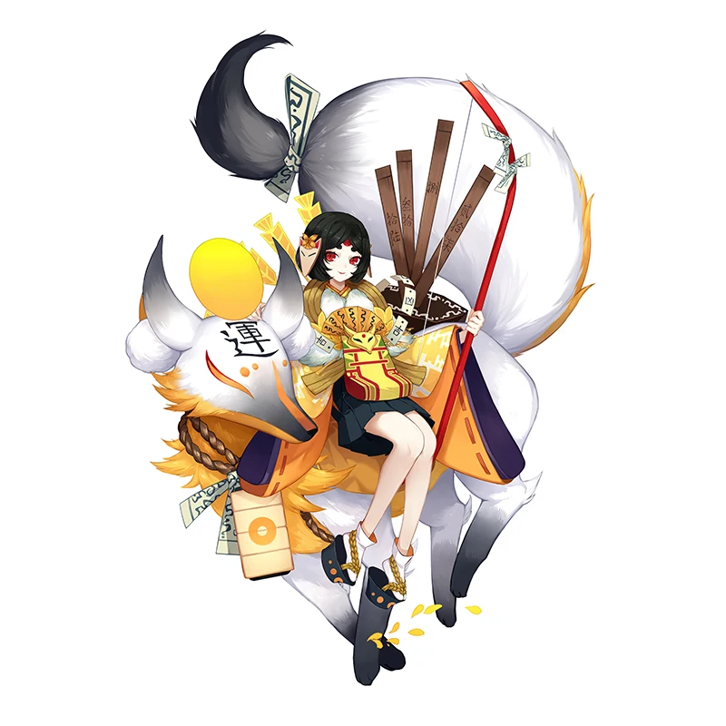 Аниме наклейки на стену Three Ratels CYX8 ONMYOUJI художественная наклейка для спальни
