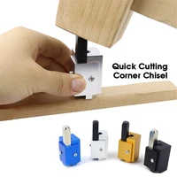 quick cutting corner chisel square wood chisel hinge recesses mortising fpr woodworking right angle wood carving tools