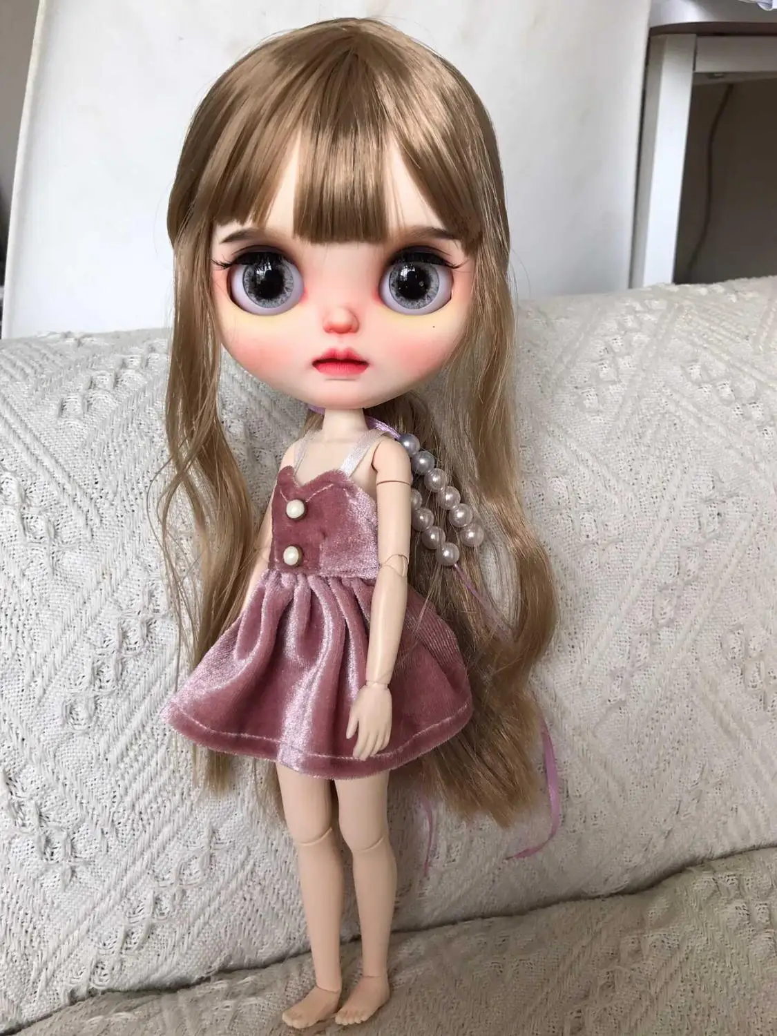 Doll 2 Обнаженной куклы, кукла на заказ, сделай сам, шарнир, тело, Блит, кукла для девочек, 201911114 - Цвет: Doll 2
