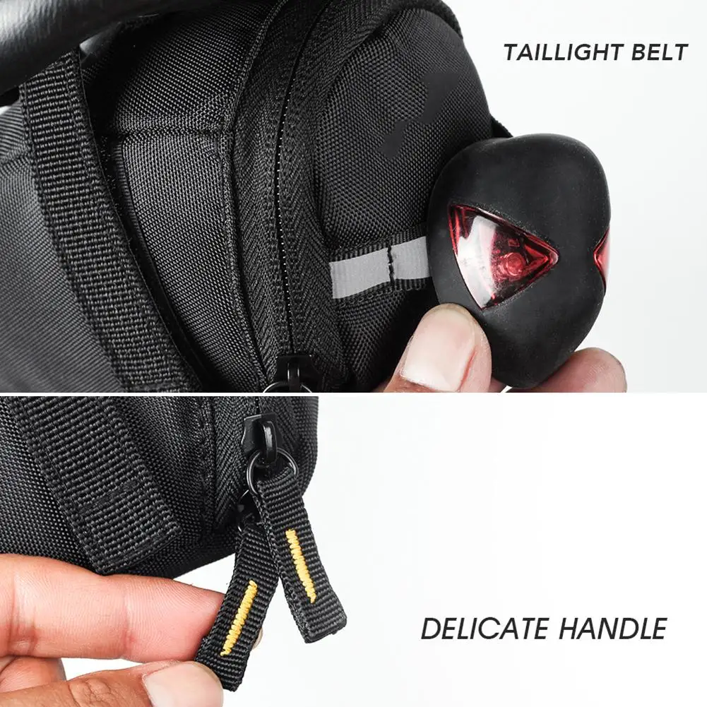 Bicycle Tire Repair Kits Storage Bag Ultralight Tail Saddle MTB Road Inner Saddlebag Dropship | Спорт и развлечения