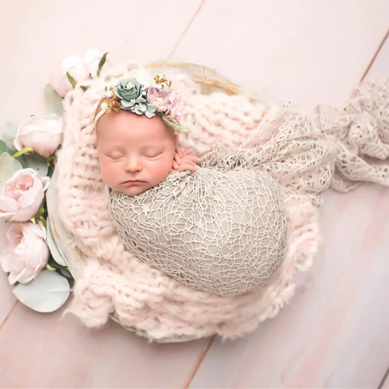 

Baby Girl Boy New Born Blanket For A Photo Shoot Hollow Newborn Photography Props Photo Blanket