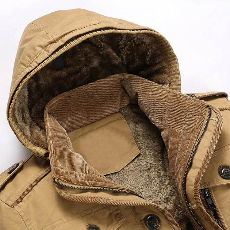 

Pop Winter Men Jacket Male Thick VogueLong Slim Jackets Men Fashion Overcoat Brand Clothing Plus Size 6XL Jaqueta Masculino