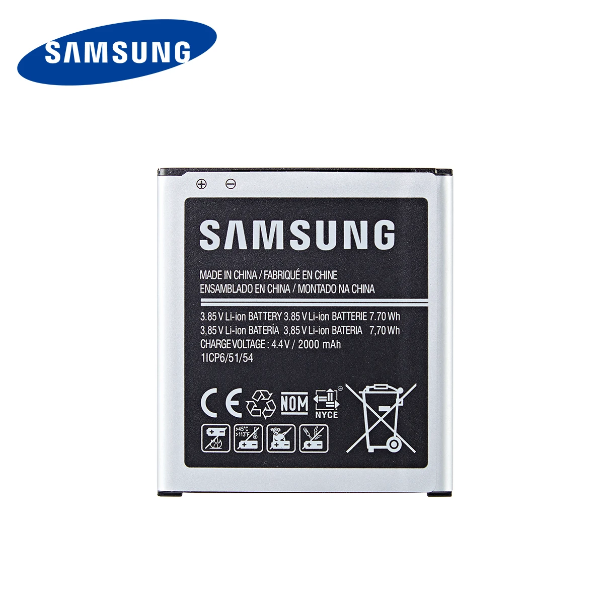 

SAMSUNG Orginal EB-BG360CBU EB-BG360BBE Battery 2000mAh For Samsung Galaxy Core Prime G360 G361 G3609 G3608 G3606 J200 J2(2017)