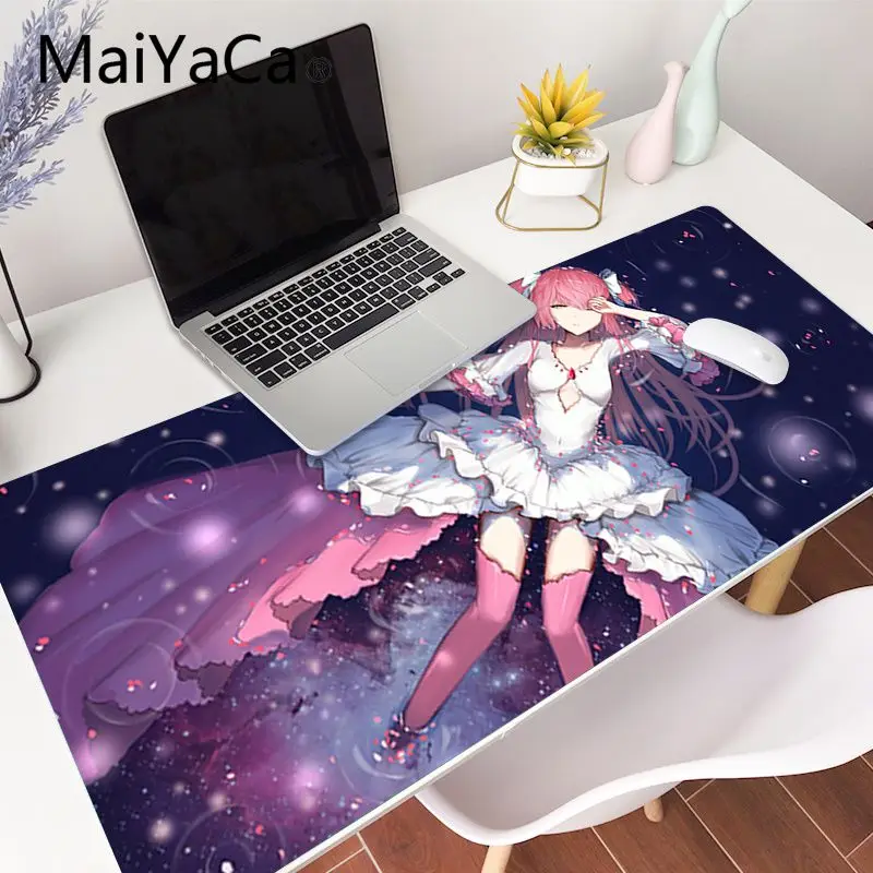 

MaiYaCa Happy Sugar Life girl DIY Design Pattern Game mousepad Gaming Mouse Mat xl xxl 800x300mm for Lol world of warcraft