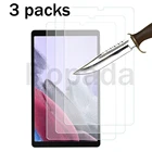 3 пакеты Защитная пленка для экрана для Samsung Galaxy Tab A7 Lite 8,7 дюймов 2021 совместим с SM-T220T225 закаленное стеклоАнти-Царапины