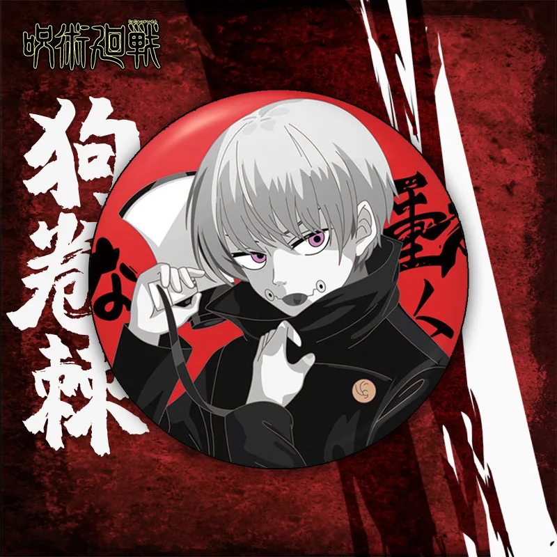6 шт./лот аниме ююютсу Kaisen значок игрушки Yuji Itadori Fushiguro Gojo Satoru брошь игрушка подарок