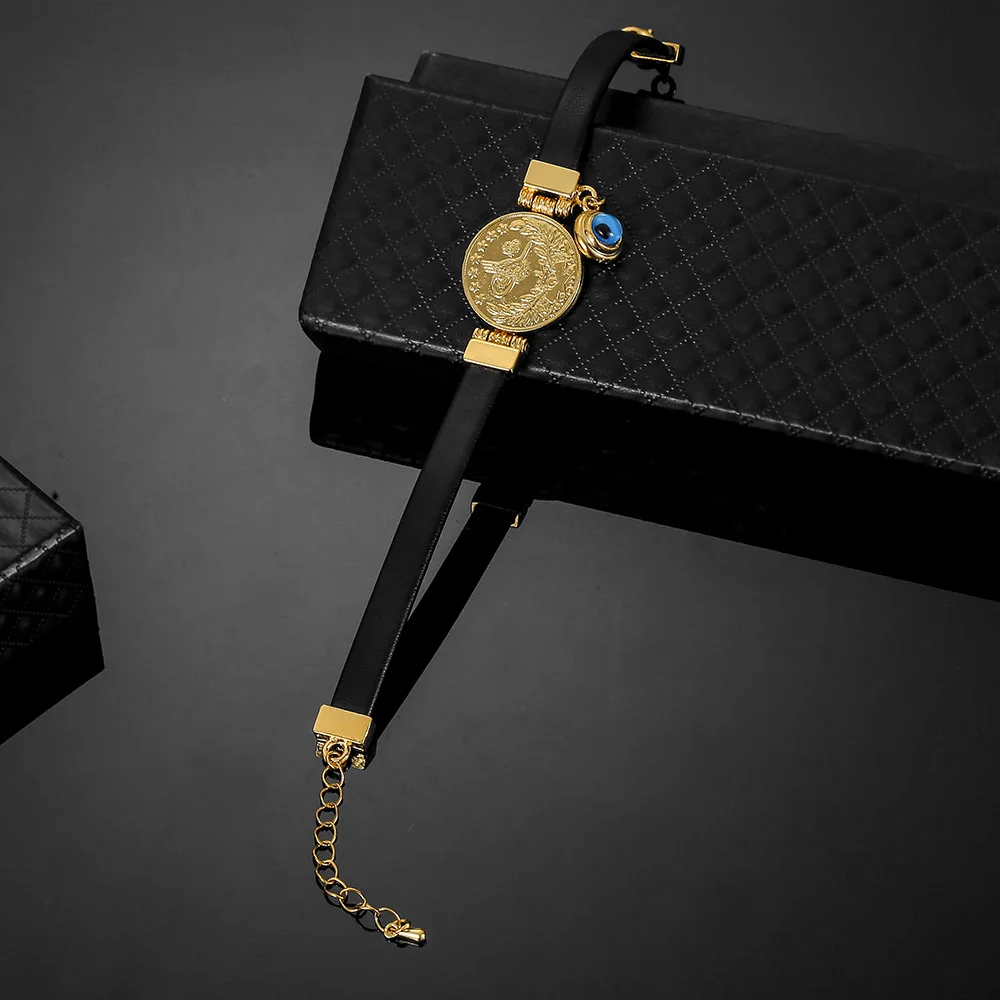 Арабский Бог браслет Мусульманский Исламский объектив &quotоко дьявола&quot с углом