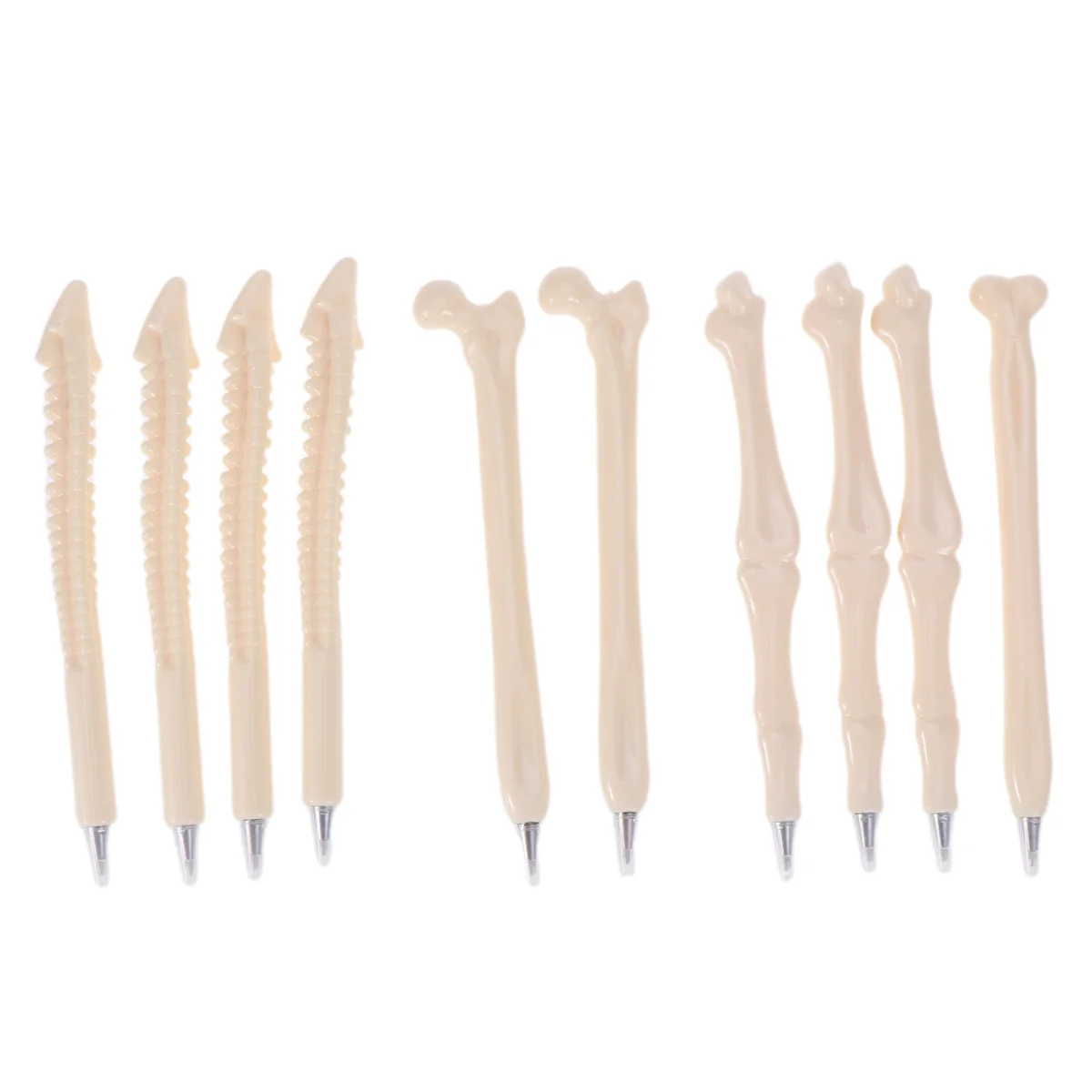 

Шариковые ручки Novely Bone Design с синими чернилами для медсестер, друзей, студентов, случайный стиль, 10 шт.