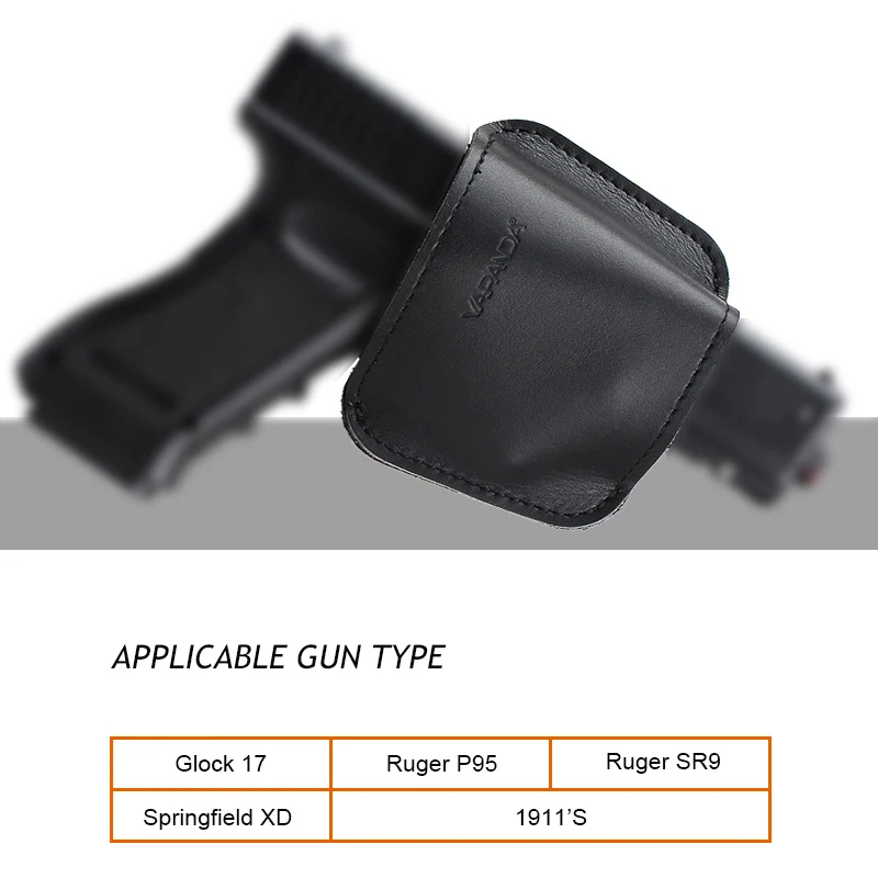 Внутренний пояс для пистолета тактический пистолет кобура под заказ G17 G22 G26 G31
