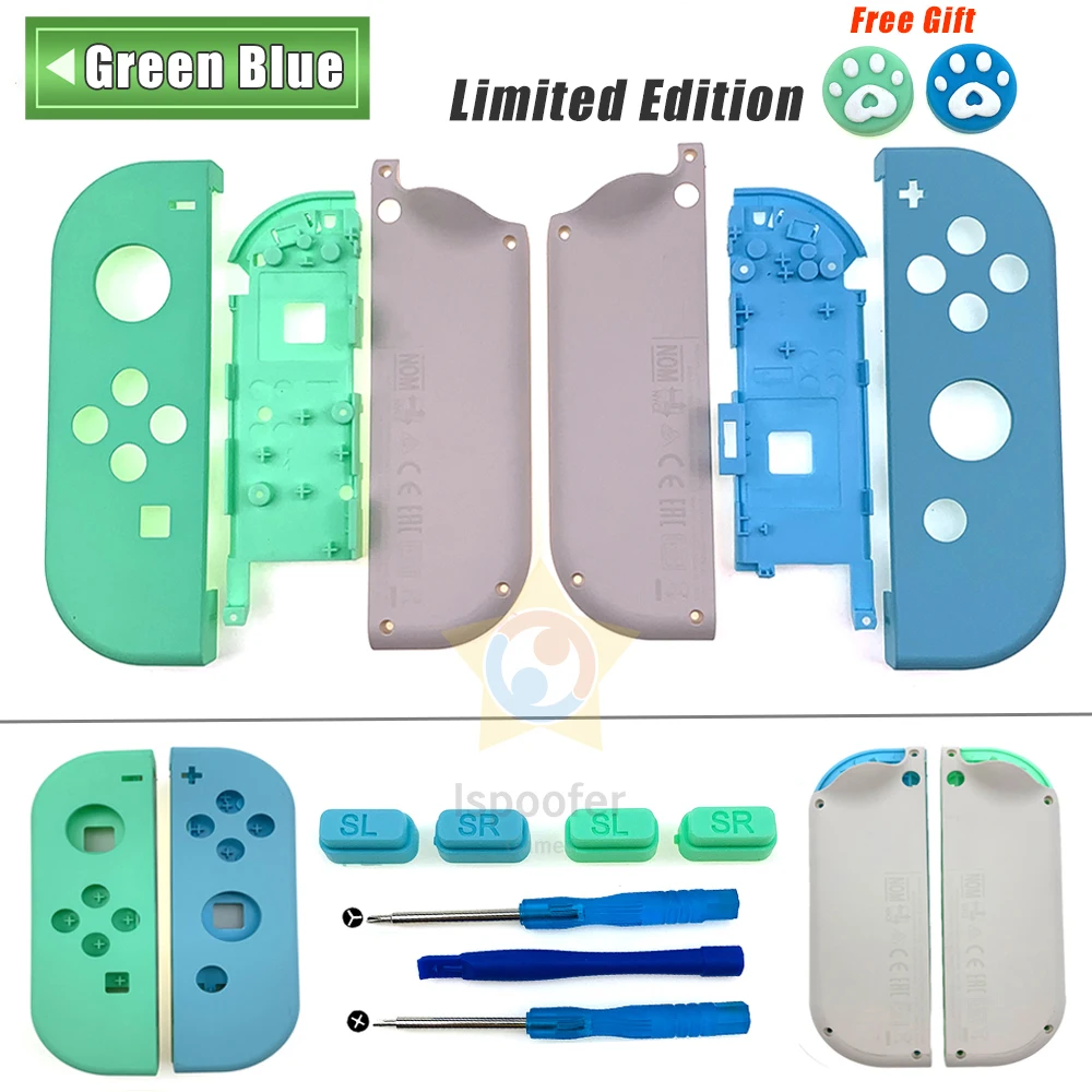 Милый корпус для NS Joy Con чехол оболочка набор переключателя NX консоль замена
