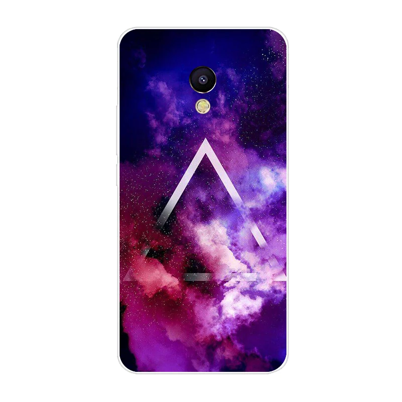 Чехол для телефона Meizu M6 M5 M3 M2 Примечание чехол из мягкого силикона ТПУ с рисунком