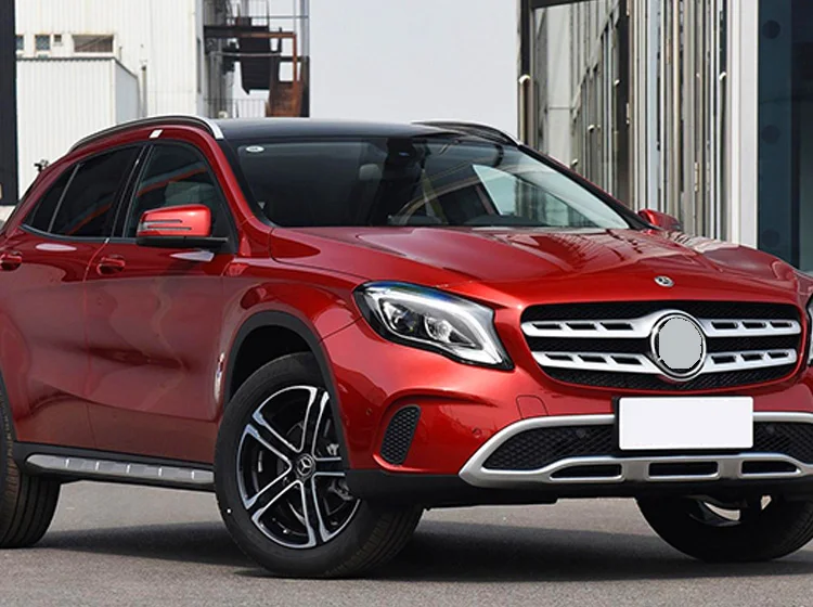 2 шт. автомобильный стиль светодиодный фары для Benz GLA 17-19 для GLA Головной фонарь все светодиодный DRL Объектив двойной луч H7 HID Xenon bi xenon объектив