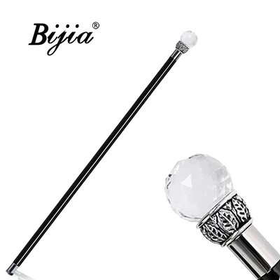Silver crystal BIJIA джентльмен трость domineering ручка в виде животного скипетр креативный подарок civilized трость - Цвет: Silver crystal