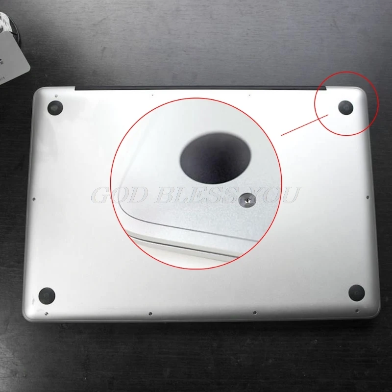 4 шт нижний корпус Резиновые ножки Сменные накладки для Macbook Pro Retina A1398 A1425 Прямая