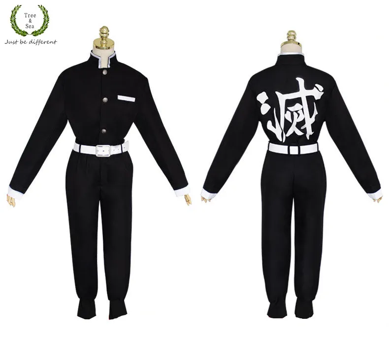 Demon Slayer: Kimetsu no Yaiba mens Kamado Tanjirou cosplay cape costumes full sets Agatsuma Zenitsu orange cape suits costumes