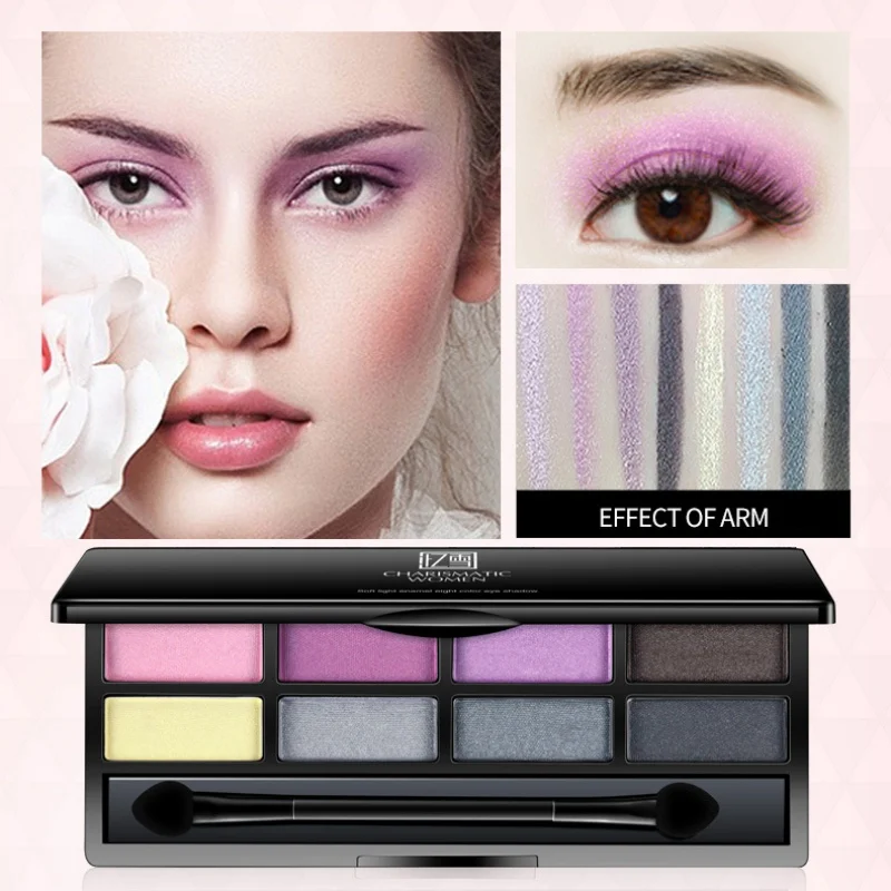 8 Цвет палитра для теней век Водонепроницаемый неголовокружение окрашивания