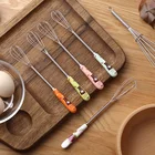 Ручной Миксер для яиц из нержавеющей стали, венчик для кофе и молока, кухонная утварь, приспособления для взбивания яиц