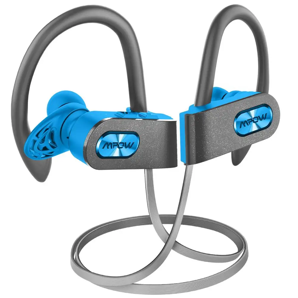 Gray-Blue Earphone Mpow Пламя 2 IPX7 водонепроницаемые наушники Bluetooth 5,0 беспроводные наушники 13H Playtime спортивные наушники для Iphone X 7 huawei Xiaomi - Цвет: Gray-Blue Earphone