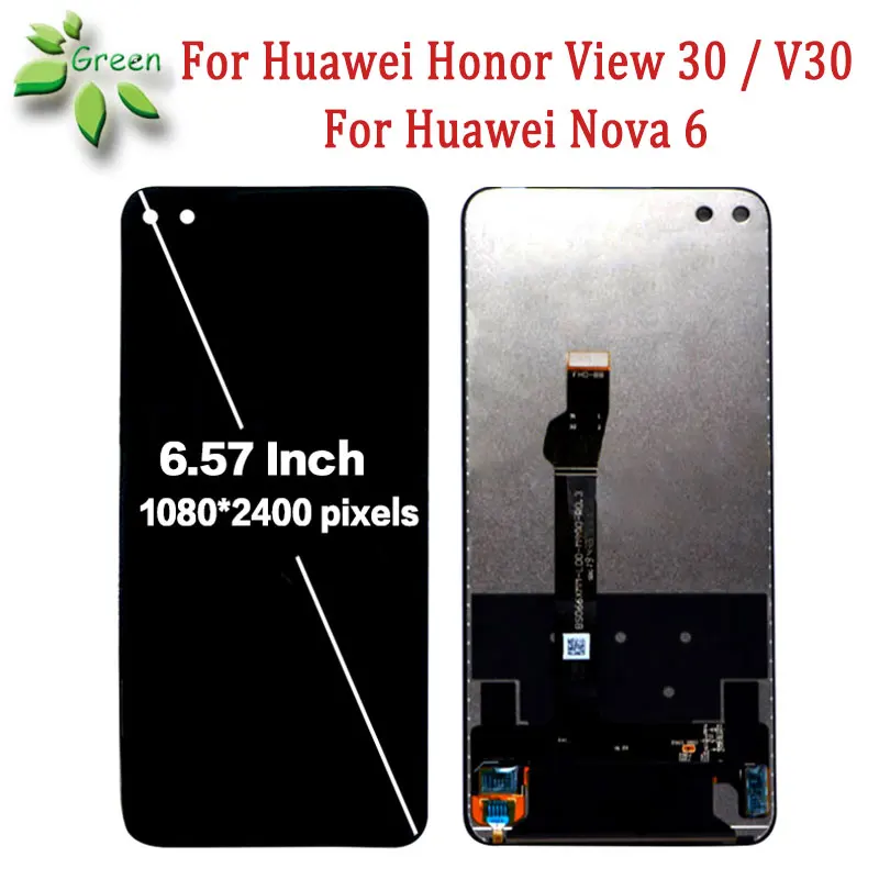 ЖК-дисплей для Huawei Honor View 30 / V30 сенсорный экран дигитайзер сборка Замена Nova 6