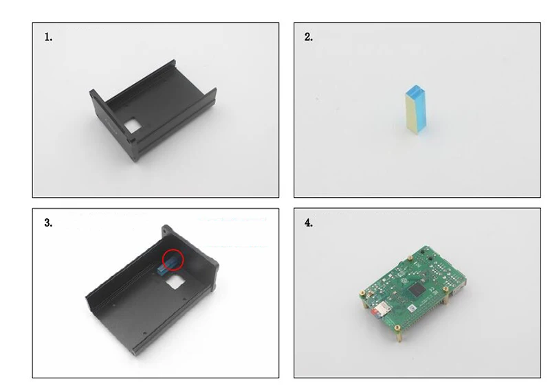DIY комплект алюминиевый корпус для ES9038 AK4493 TDA1305T DAC Raspberry pi Raspberry Pi DAC