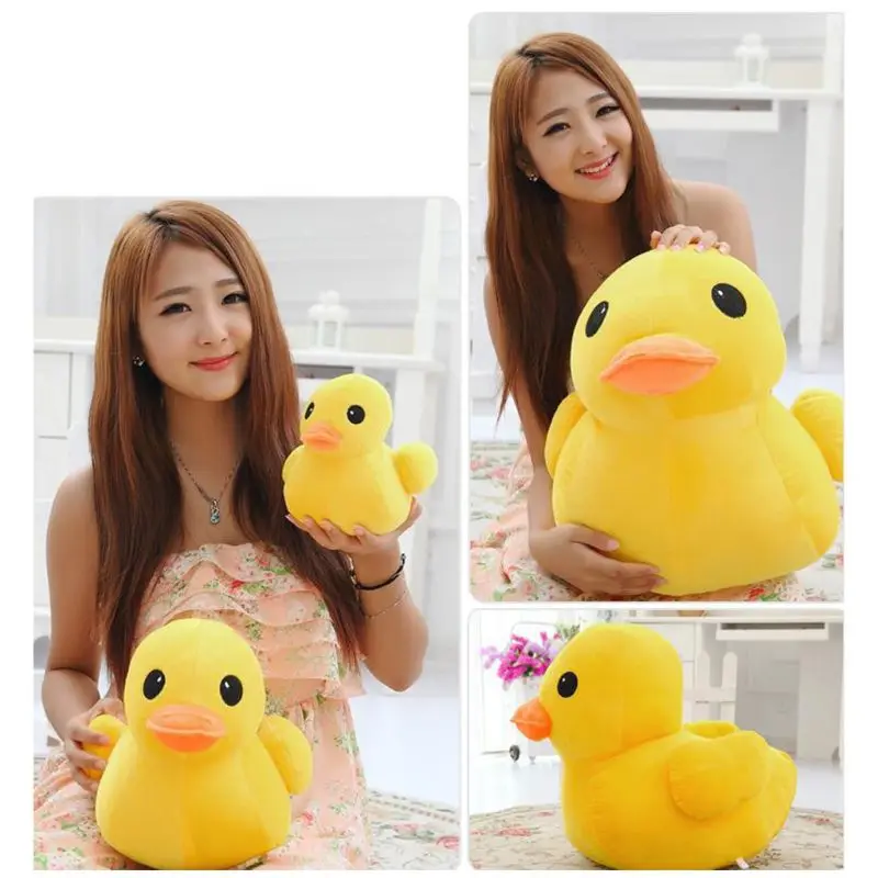 Plush Yellow Duck Soft Stuffed Animal Toy Pillow Sofa Furnishings Cushion Children Girls Birthday Xmas Gift | Игрушки и хобби