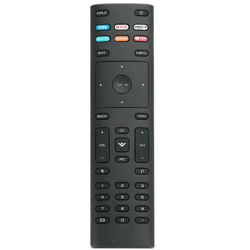 AAAE Top-Xrt136 для Vi zio Smart Tv пульт дистанционного управления с Vudu Amazon Iheart Netflix 6 клавиш |