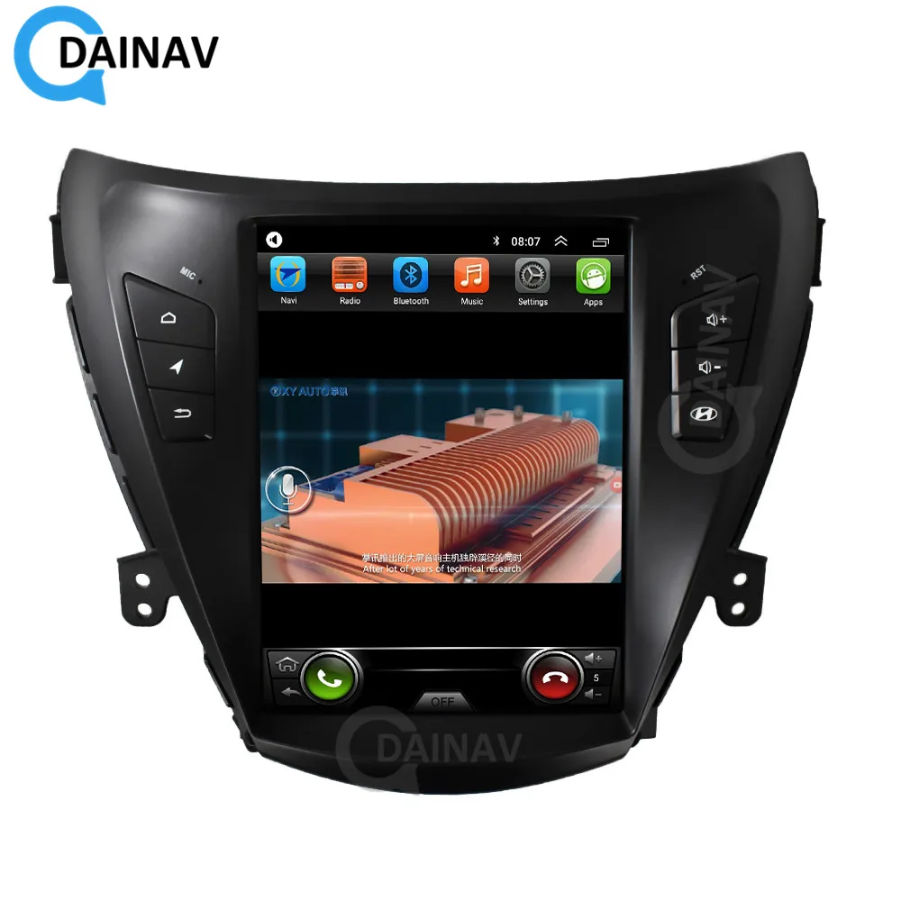 

Vertical Touch Screen Car Multimedia Player GPS Navigation Head Unit For hyundai Avante elantra 2012-2015 Car Stereo Radio