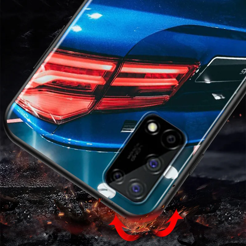 

Sports Car Stripes For BMW For Honor V9 Play 3E 8S 8C 8X MAX 8A 2020 Prime 8 7S 7A Pro 7C Phone Case