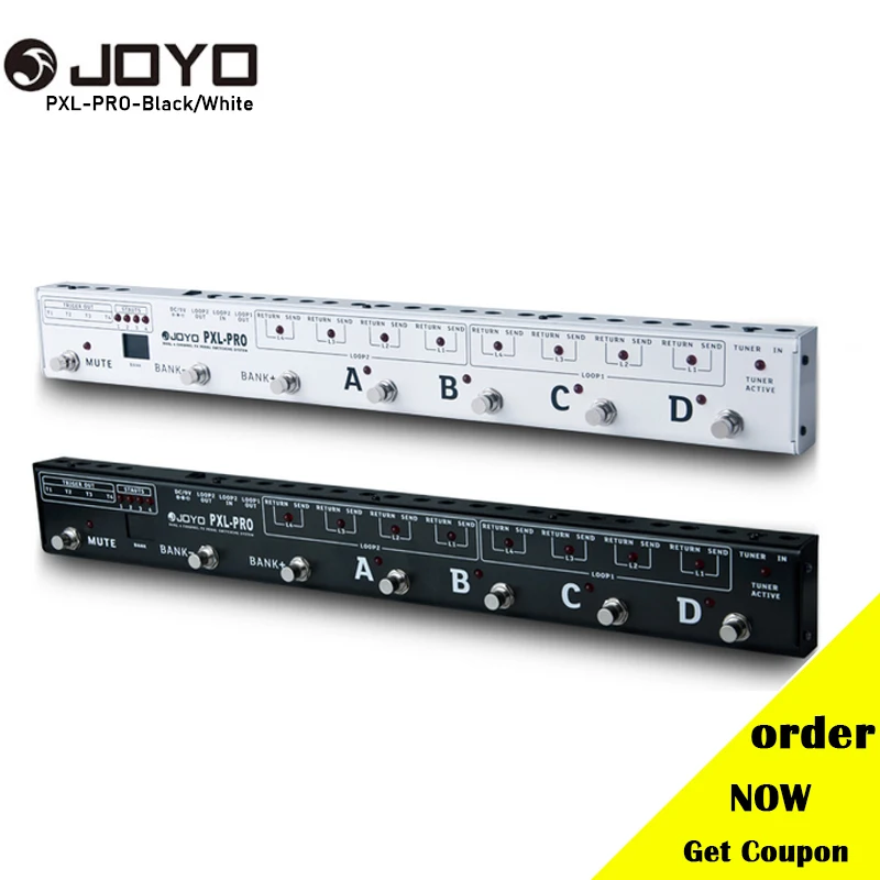 JOYO PXL PRO 8 канал цикла два независимых 4 канальный педаль переключение контроллера