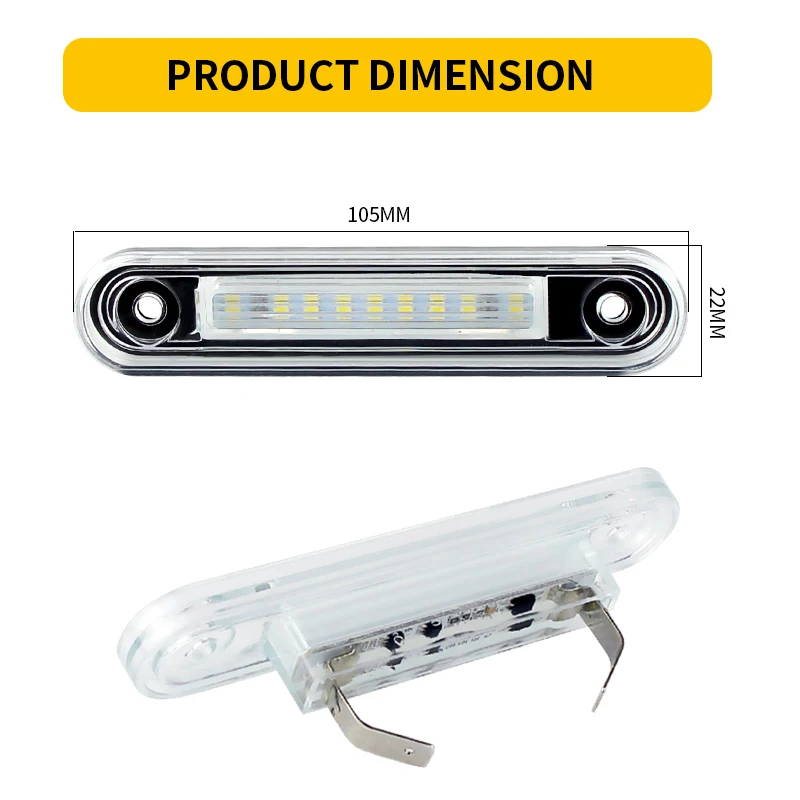 For Benz E-Class W124 190 W201 C-Class W202 Car Rear white LED license plate light number lamp | Автомобильные фары