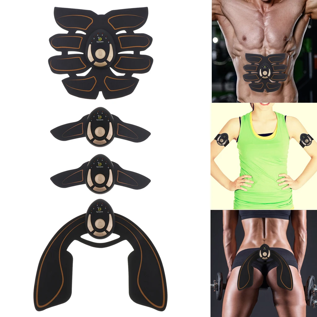 Fitness Training EMS Muscle Electro Stimulator Abdominal Toner Abs Trainer Gear Ab Belt Abdomen Instrument | Спорт и развлечения