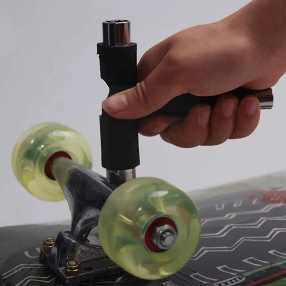 

Стробоскопический инструмент для скейтборда, гаечный ключ типа T, стробоскопический ключ для скейта, набор для сборки мини-скутера, стробос...