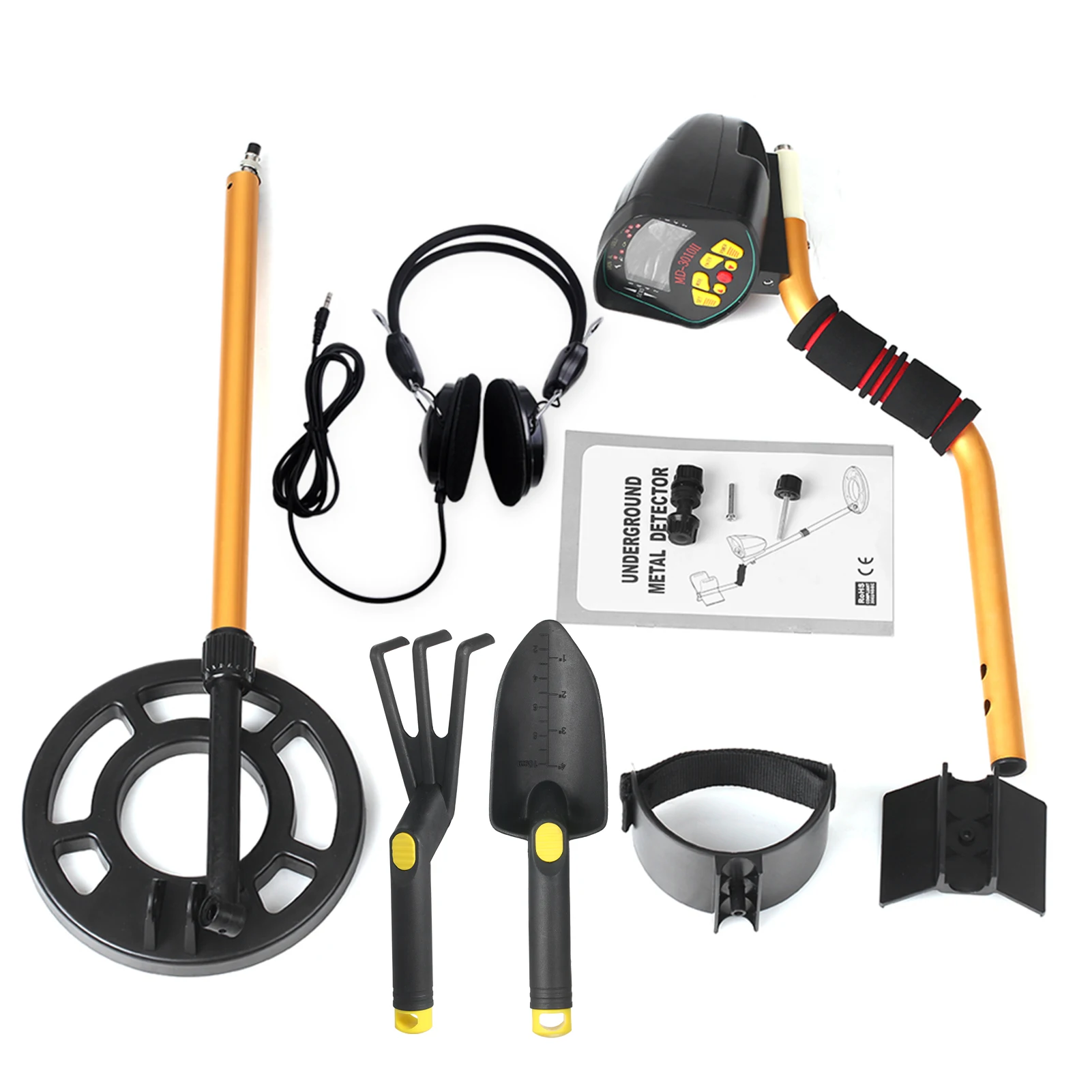 

Underground metal detector metal detector underground treasure finder archaeological detection gold copper iron LCD display