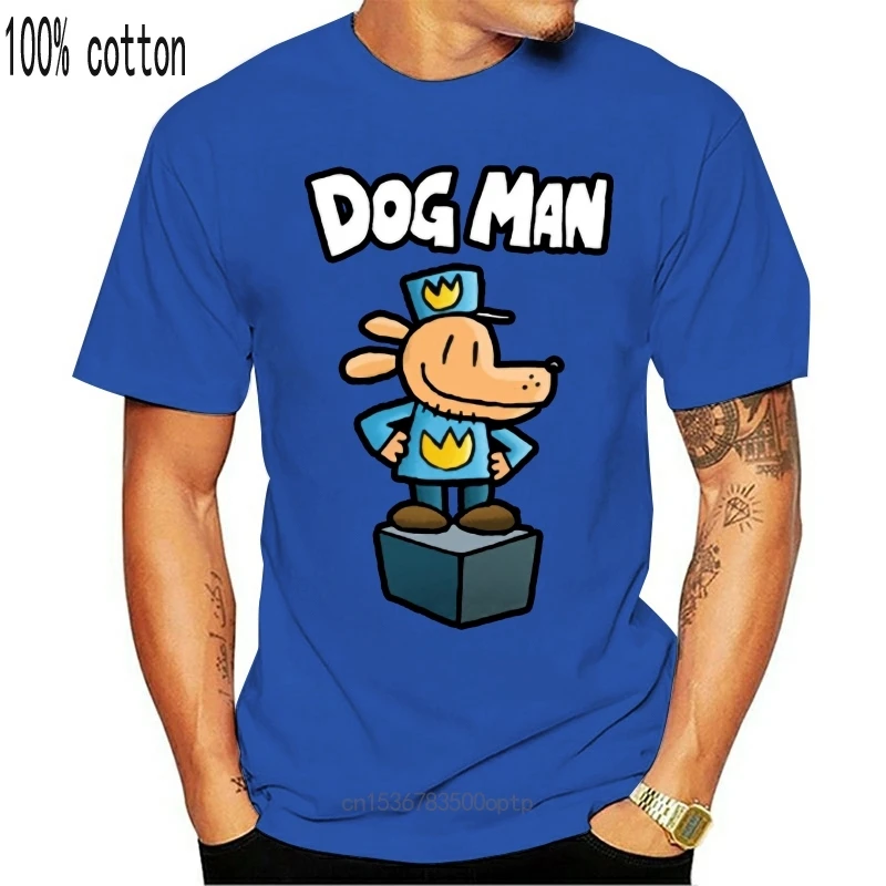 Футболка с надписью Dog Man мужские подарки собака книга Merch влюбленные | Отзывы и видеообзор