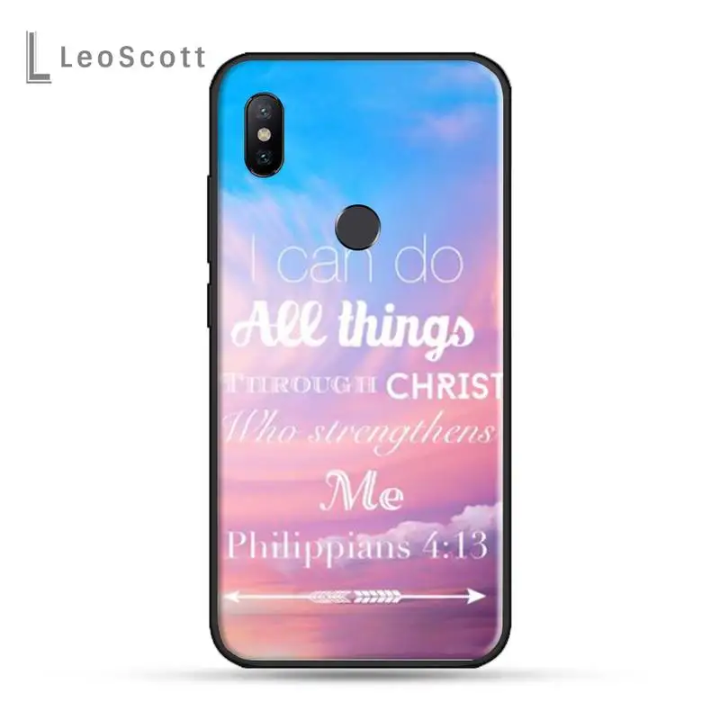 

Bible Phone Case For Xiaomi Redmi note 4 4X 8T 9 9s 10 K20 K30 cc9 9t pro lite max