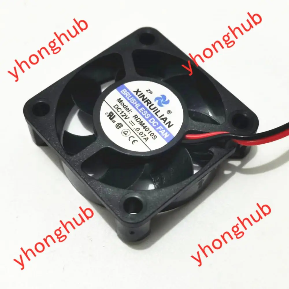 XINRUILIAN RDM4010S Сервер охлаждающий вентилятор DC 12V 0.07A 40x40x10 мм 2 провод|Кулеры и системы